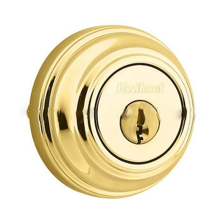 Kwikset 980 Single Cylinder Deadbolt 980-L03-SMT-RCAL-RCS